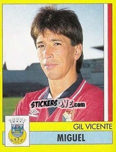 Sticker Miguel - Futebol 1995-1996 n. 198 - Panini
