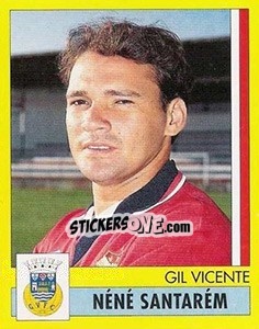 Sticker Nene Santarem - Futebol 1995-1996 n. 203 - Panini