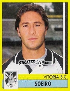 Figurina Soeiro - Futebol 1995-1996 - Panini