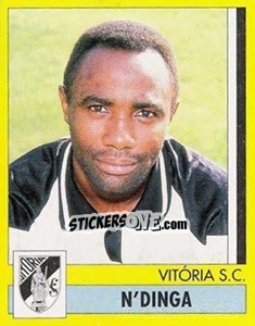 Sticker N'Dinga - Futebol 1995-1996 n. 222 - Panini