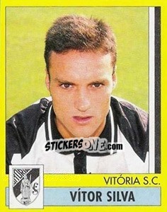 Cromo Vitor Sila - Futebol 1995-1996 - Panini