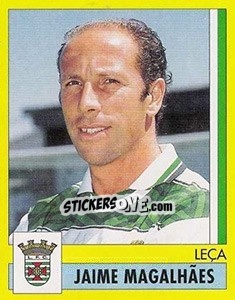 Cromo Jaime Magalhaes - Futebol 1995-1996 - Panini