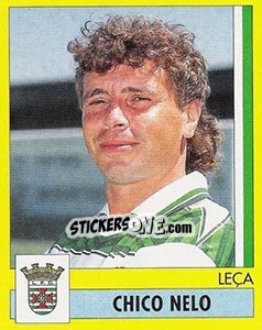 Cromo Chico Nelo - Futebol 1995-1996 - Panini