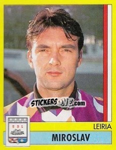 Sticker Miroslav - Futebol 1995-1996 n. 252 - Panini
