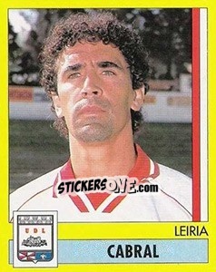 Sticker Cabral - Futebol 1995-1996 n. 258 - Panini