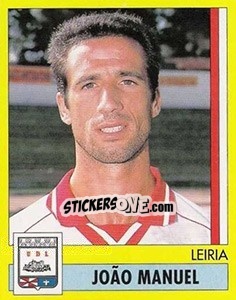 Sticker Joao Manuel - Futebol 1995-1996 - Panini