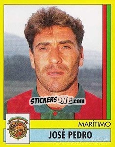 Cromo Jose Pedro - Futebol 1995-1996 - Panini
