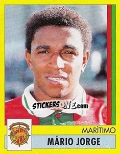 Sticker Mario Jorge - Futebol 1995-1996 - Panini