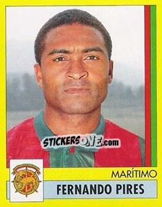 Cromo Fernando Pires - Futebol 1995-1996 - Panini