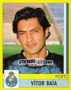 Cromo Vitor Baia - Futebol 1995-1996 - Panini