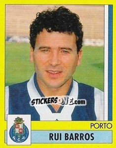 Figurina Rui Barros - Futebol 1995-1996 - Panini