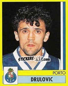 Sticker Drulovic - Futebol 1995-1996 - Panini