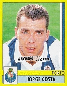 Cromo Jorge Costa - Futebol 1995-1996 - Panini