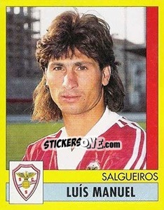 Sticker Luis Manuel - Futebol 1995-1996 n. 311 - Panini