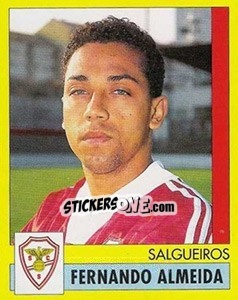 Sticker Fernando Almeida - Futebol 1995-1996 n. 323 - Panini