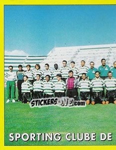 Cromo Team Photo - Futebol 1995-1996 - Panini