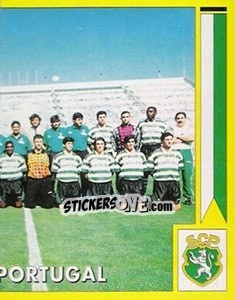 Cromo Team Photo - Futebol 1995-1996 - Panini