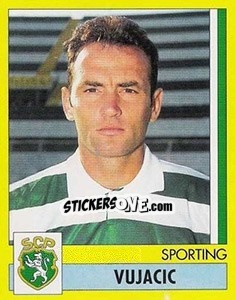 Sticker Vujacic - Futebol 1995-1996 - Panini