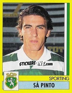 Sticker Sa Pinto - Futebol 1995-1996 n. 334 - Panini