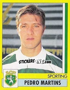 Sticker Pedro Martins - Futebol 1995-1996 n. 335 - Panini