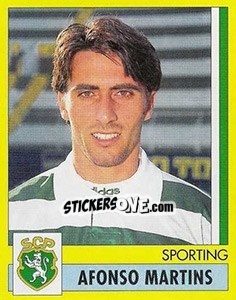 Sticker Afonso Martins - Futebol 1995-1996 - Panini