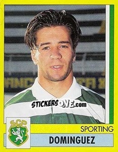Sticker Dominguez - Futebol 1995-1996 n. 341 - Panini