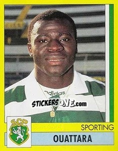 Sticker Ouattara - Futebol 1995-1996 - Panini