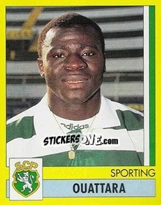 Sticker Ouattara - Futebol 1995-1996 n. 343 - Panini