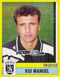Cromo Rui Manuel - Futebol 1995-1996 - Panini