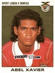 Sticker Abel Xavier - Futebol 1993-1994 n. 22 - Panini