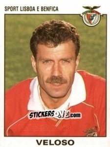 Sticker Veloso - Futebol 1993-1994 n. 25 - Panini