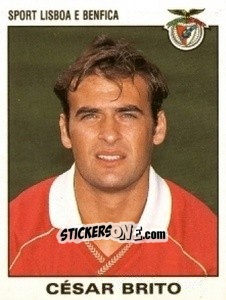 Sticker César Brito - Futebol 1993-1994 n. 38 - Panini