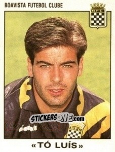 Sticker «Tó Luis» - Futebol 1993-1994 - Panini