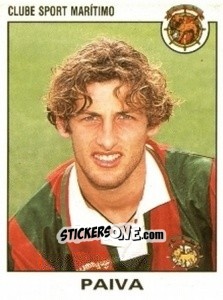 Sticker Paiva - Futebol 1993-1994 n. 87 - Panini
