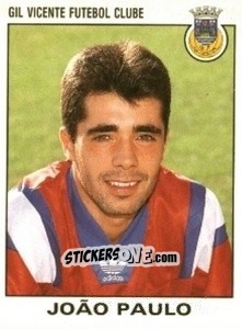 Sticker João Paulo - Futebol 1993-1994 n. 163 - Panini