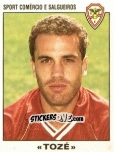 Sticker «Tozé» - Futebol 1993-1994 n. 283 - Panini