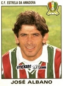 Figurina José Albano - Futebol 1993-1994 n. 299 - Panini
