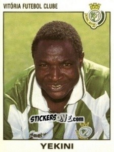 Sticker Yekini - Futebol 1993-1994 n. 341 - Panini