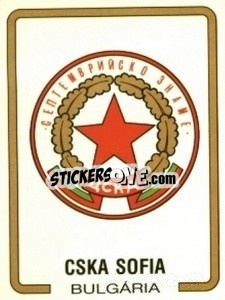 Sticker CSKA Sofia - Futebol 1993-1994 - Panini