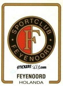 Sticker Feyenoord - Futebol 1993-1994 n. 358 - Panini