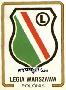 Cromo Legia Warszawa - Futebol 1993-1994 - Panini