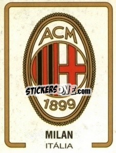 Sticker Milan - Futebol 1993-1994 - Panini