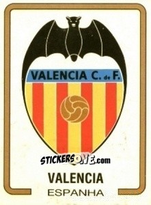 Sticker Valencia - Futebol 1993-1994 n. 377 - Panini
