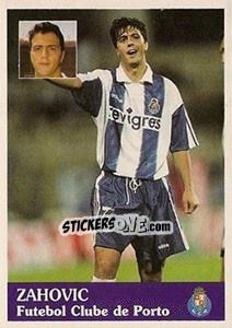 Sticker Zahovic - Futebol 1996-1997 - Panini