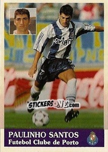 Figurina Paulinho Santos - Futebol 1996-1997 - Panini