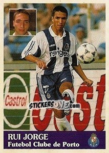 Sticker Rui Jorge - Futebol 1996-1997 n. 12 - Panini