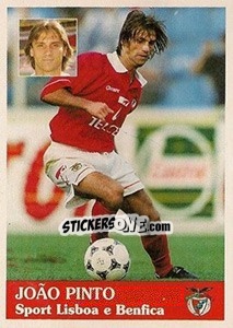 Sticker João Pinto - Futebol 1996-1997 n. 20 - Panini
