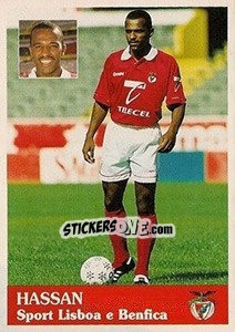 Sticker Hassan - Futebol 1996-1997 - Panini