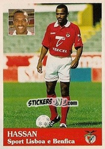 Cromo Hassan - Futebol 1996-1997 n. 22 - Panini