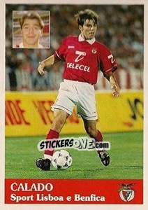 Figurina Calado - Futebol 1996-1997 - Panini